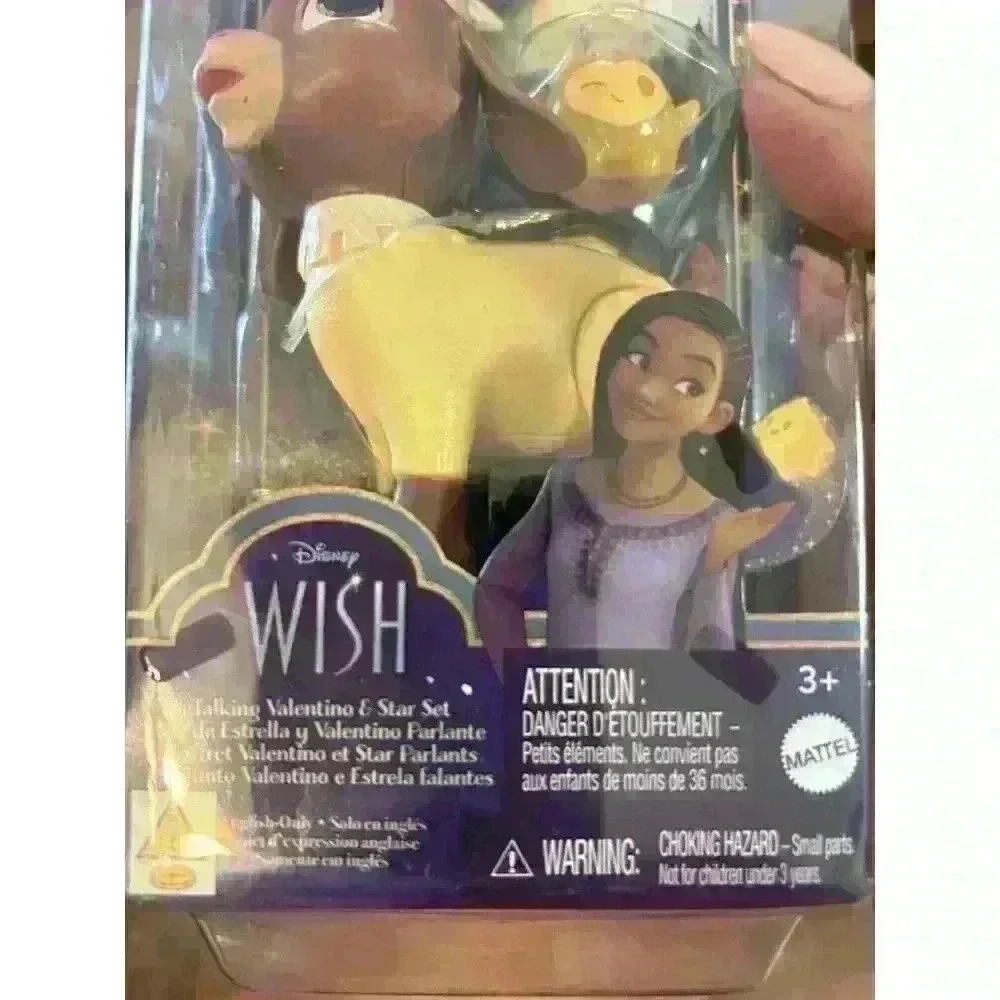 Disney New Movie Wish Asha Talking Valentino & Star Set Toy 10+ Sounds NEW - Picture 3 of 5